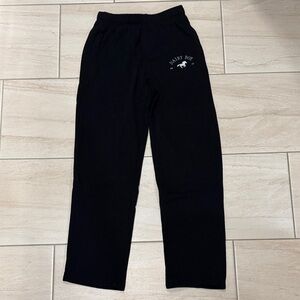 Dairyboy black straight leg sweatpants with pony graphic size small